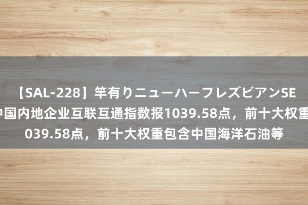 【SAL-228】竿有りニューハーフレズビアンSEX1125分 中证外洋中国内地企业互联互通指数报1039.58点，前十大权重包含中国海洋石油等