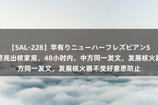 【SAL-228】竿有りニューハーフレズビアンSEX1125分 好意思亮出核家底，48小时内，中方同一发文，发展核火器不受好意思防止