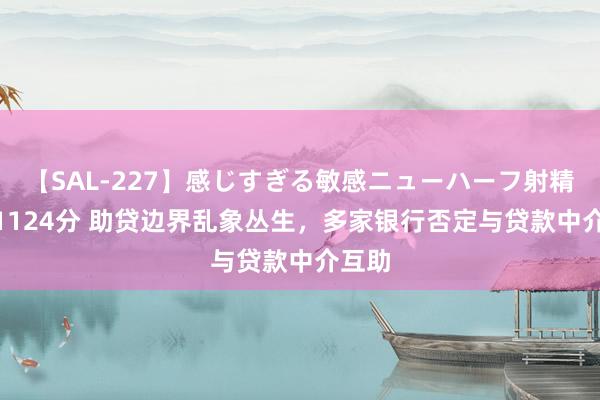 【SAL-227】感じすぎる敏感ニューハーフ射精SEX1124分 助贷边界乱象丛生，多家银行否定与贷款中介互助