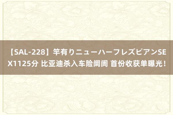 【SAL-228】竿有りニューハーフレズビアンSEX1125分 比亚迪杀入车险阛阓 首份收获单曝光！