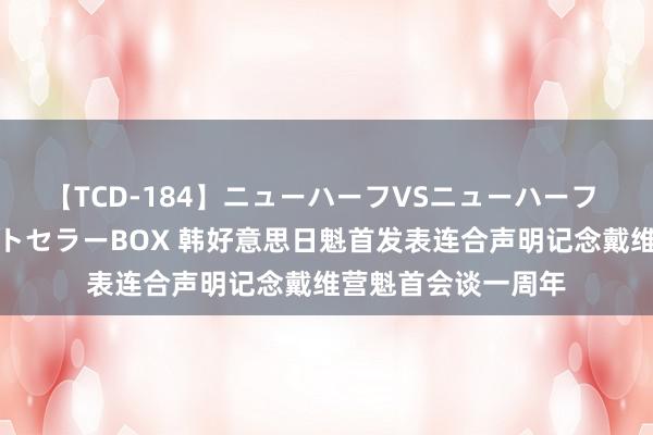 【TCD-184】ニューハーフVSニューハーフ 不純同性肛遊ベストセラーBOX 韩好意思日魁首发表连合声明记念戴维营魁首会谈一周年